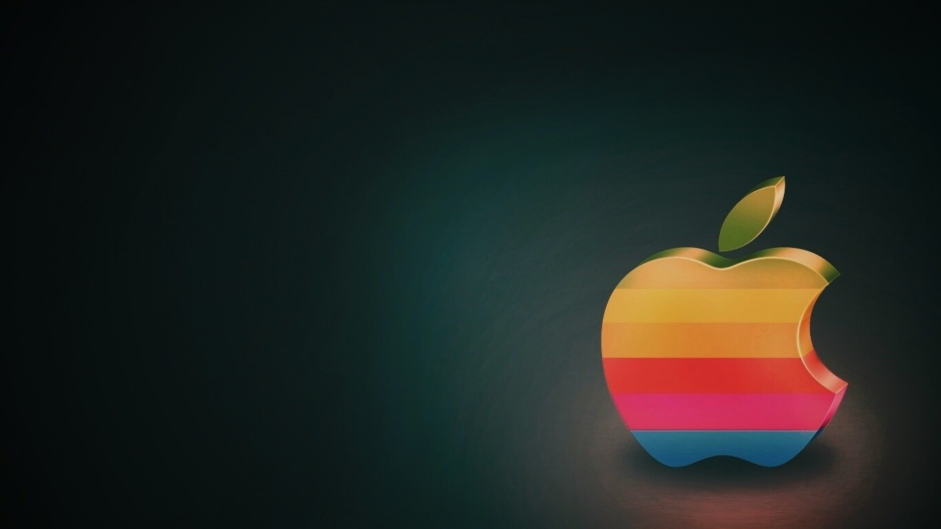 Логотип Apple обои