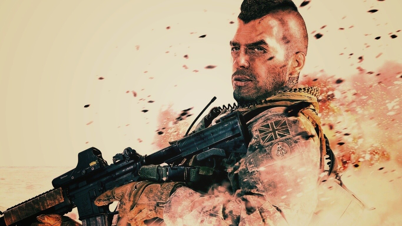 Солдат из COD Modern Warfare обои
