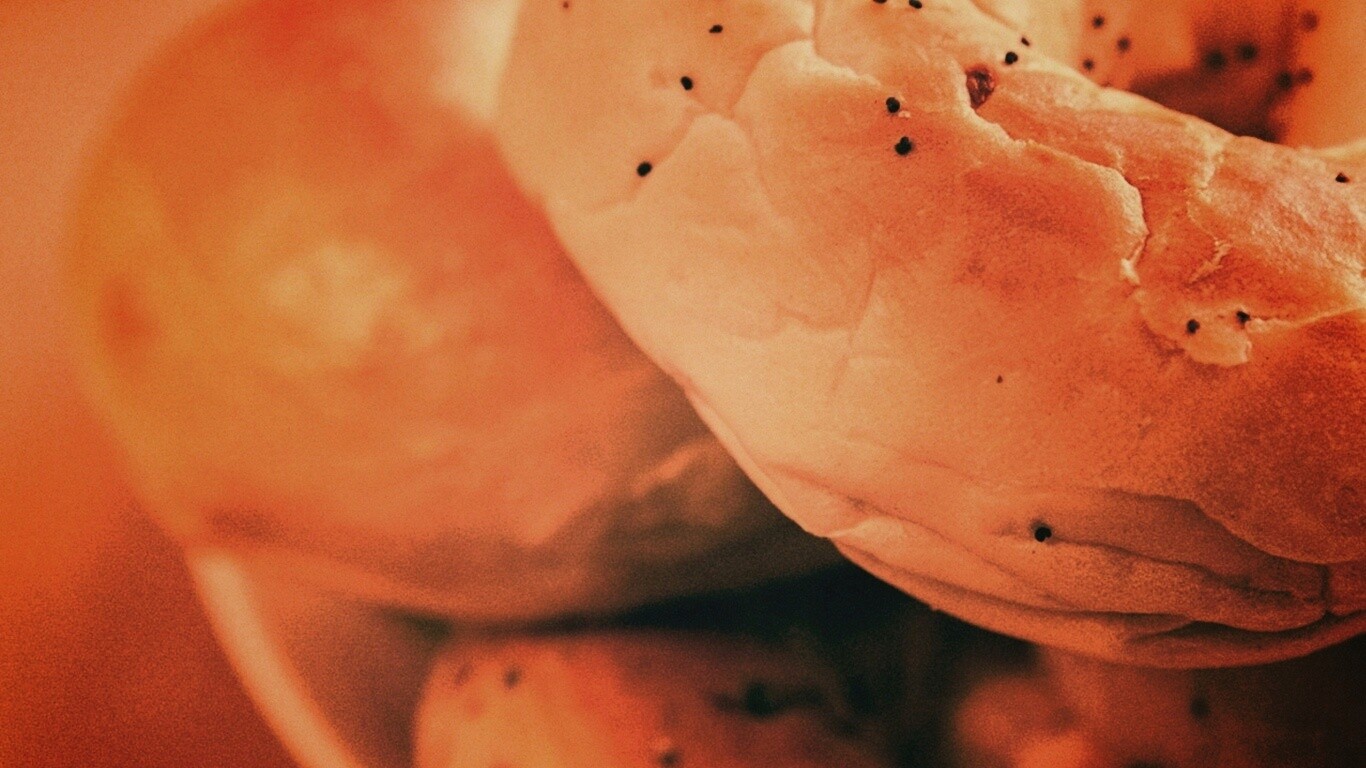 Булочки с маком обои