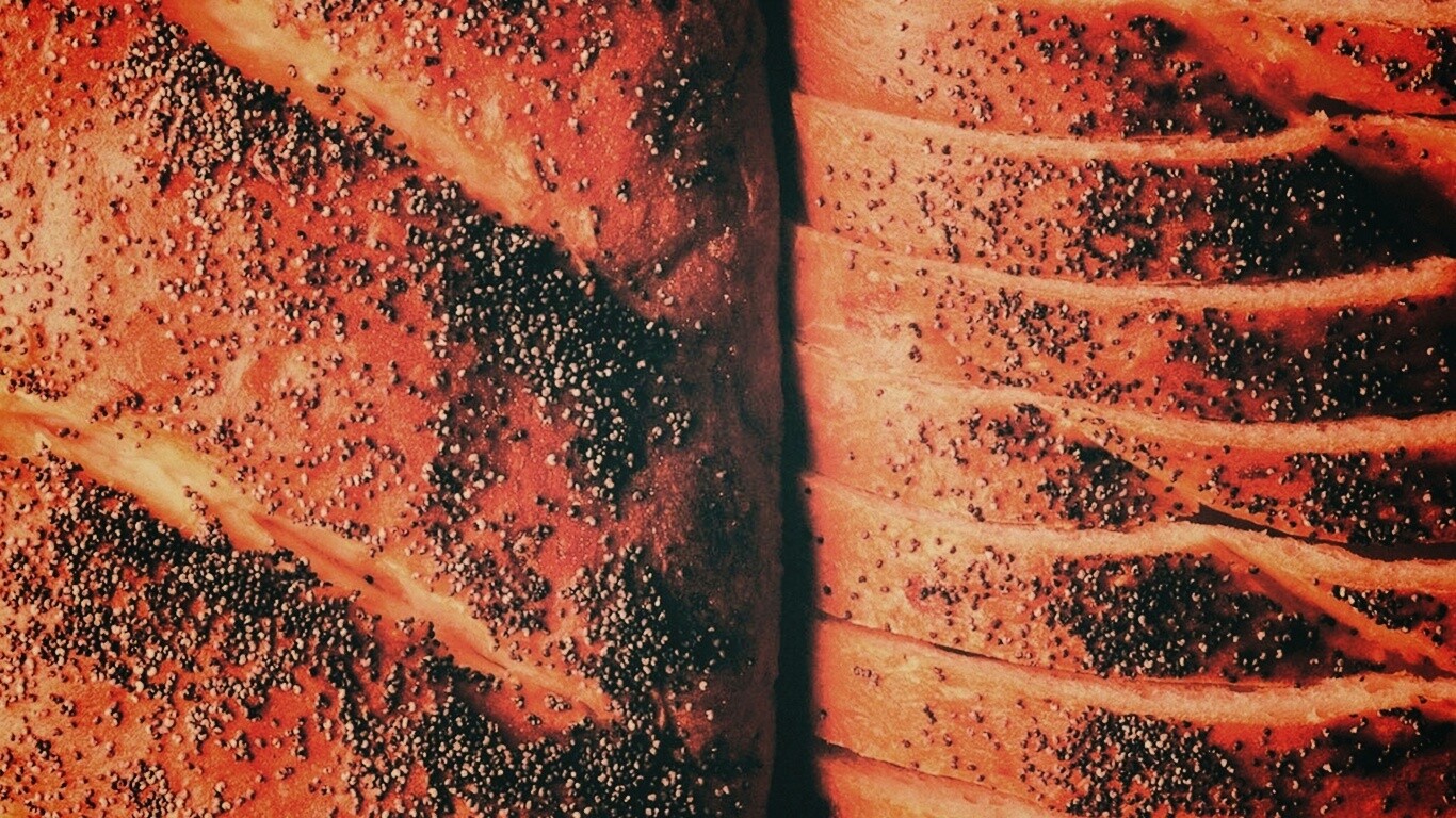 Выпечка с маковой крошкой обои