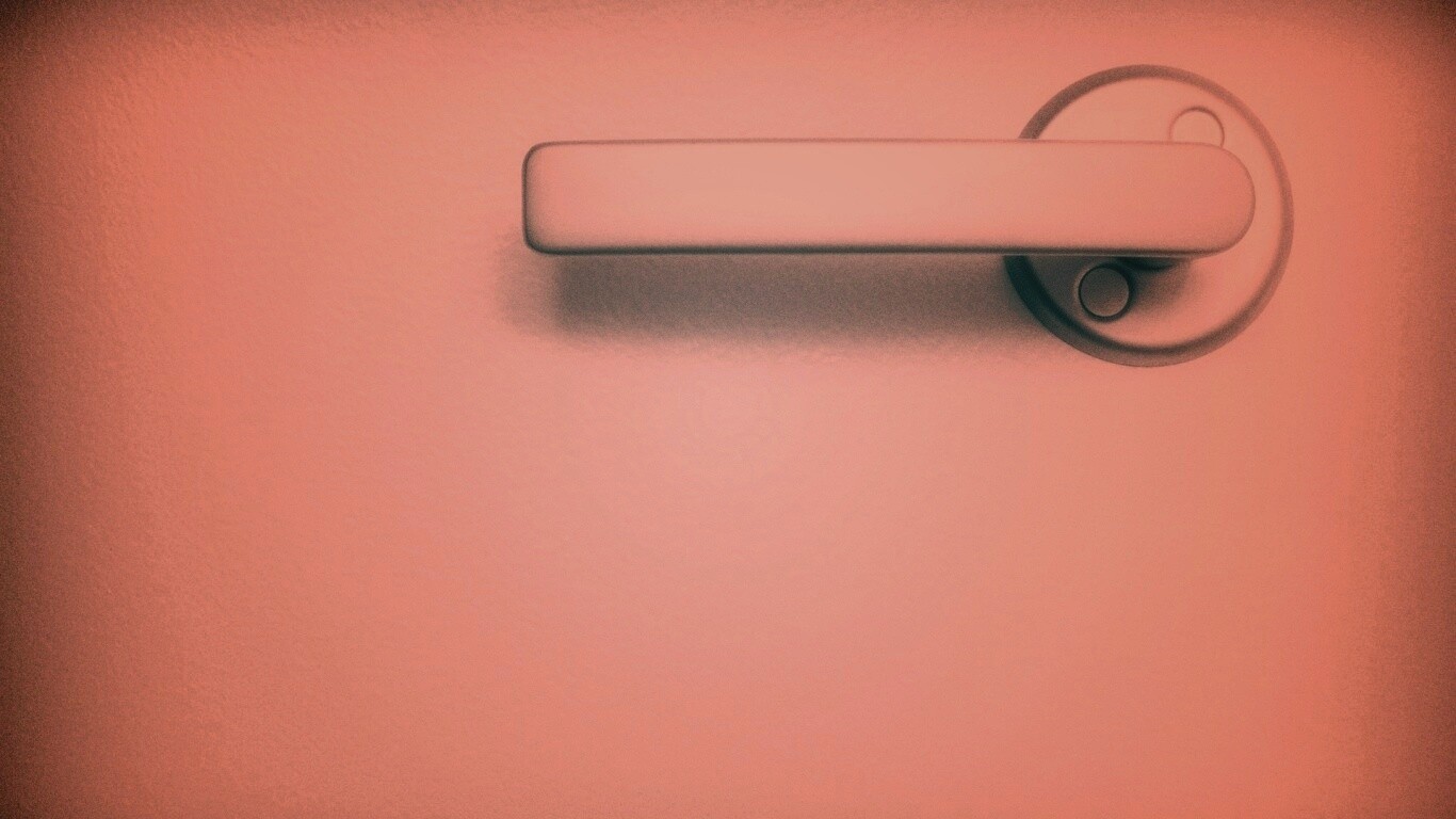 Дверная ручка обои