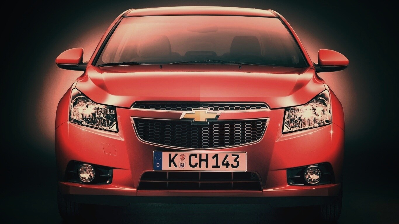Chevrolet Cruze седан обои
