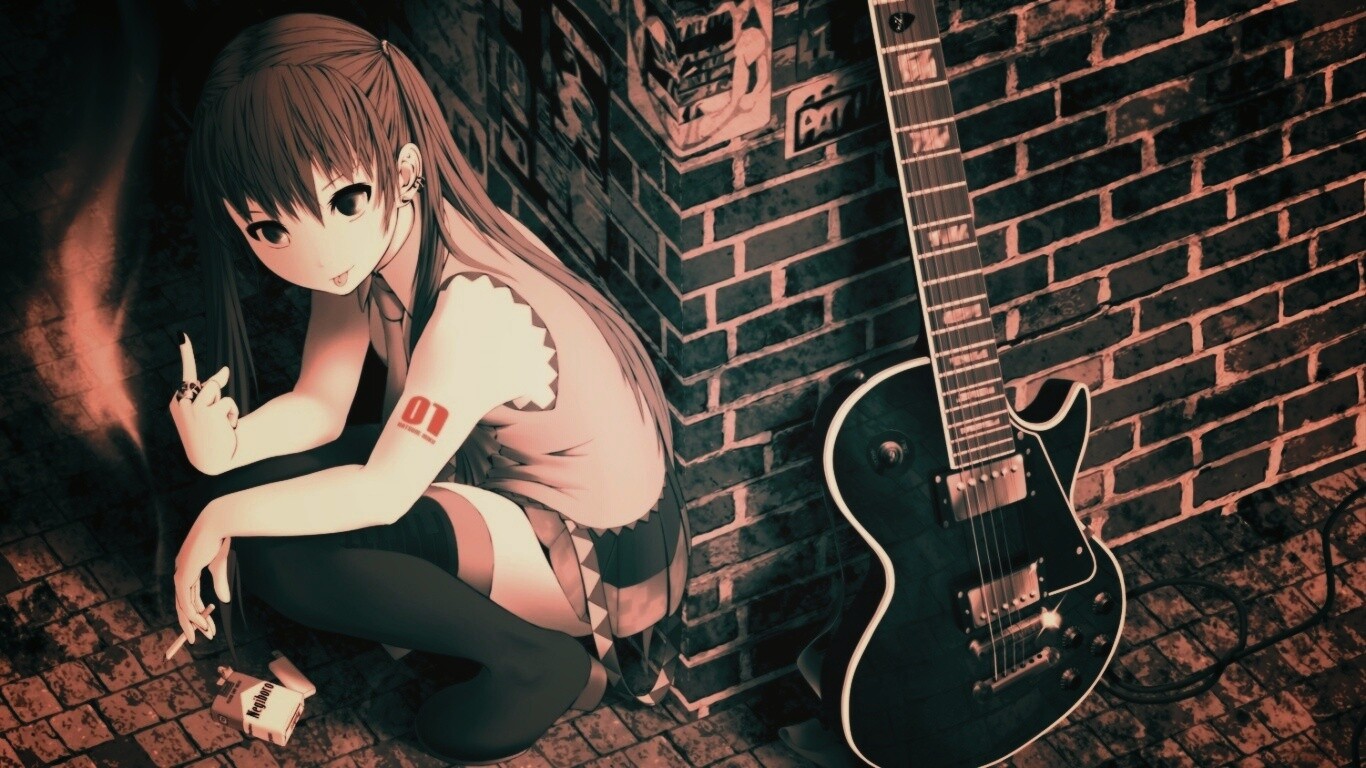 Hatsuone Miku 01 обои