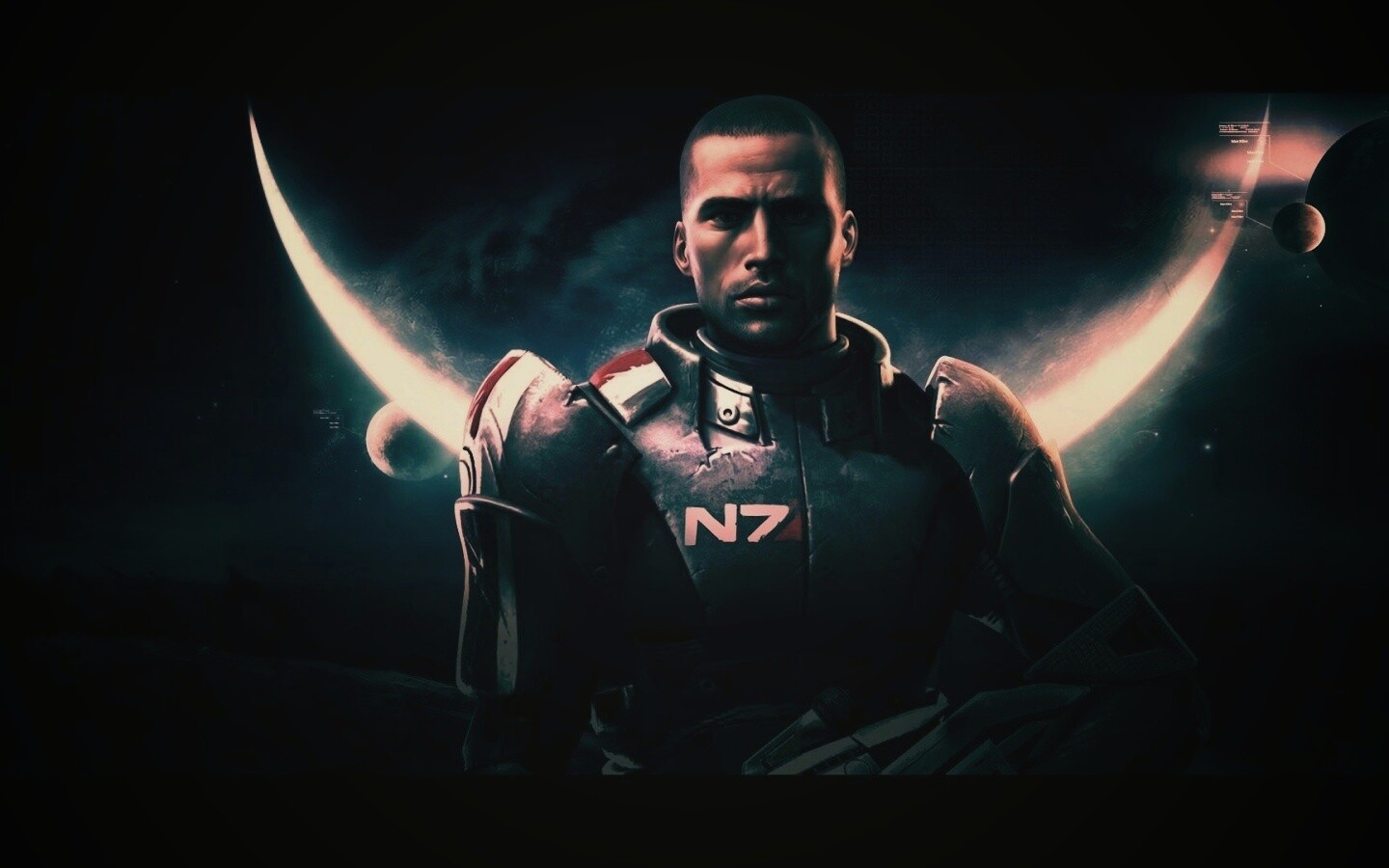 Шепард из Mass Effect обои