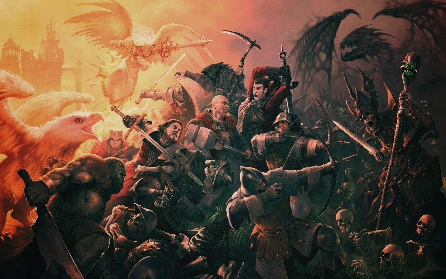 Бой обои