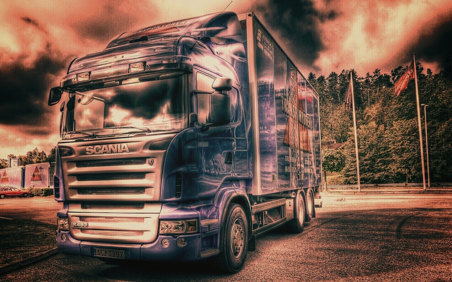 Scania обои