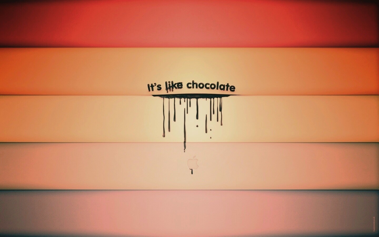 It"s not like chocolate обои
