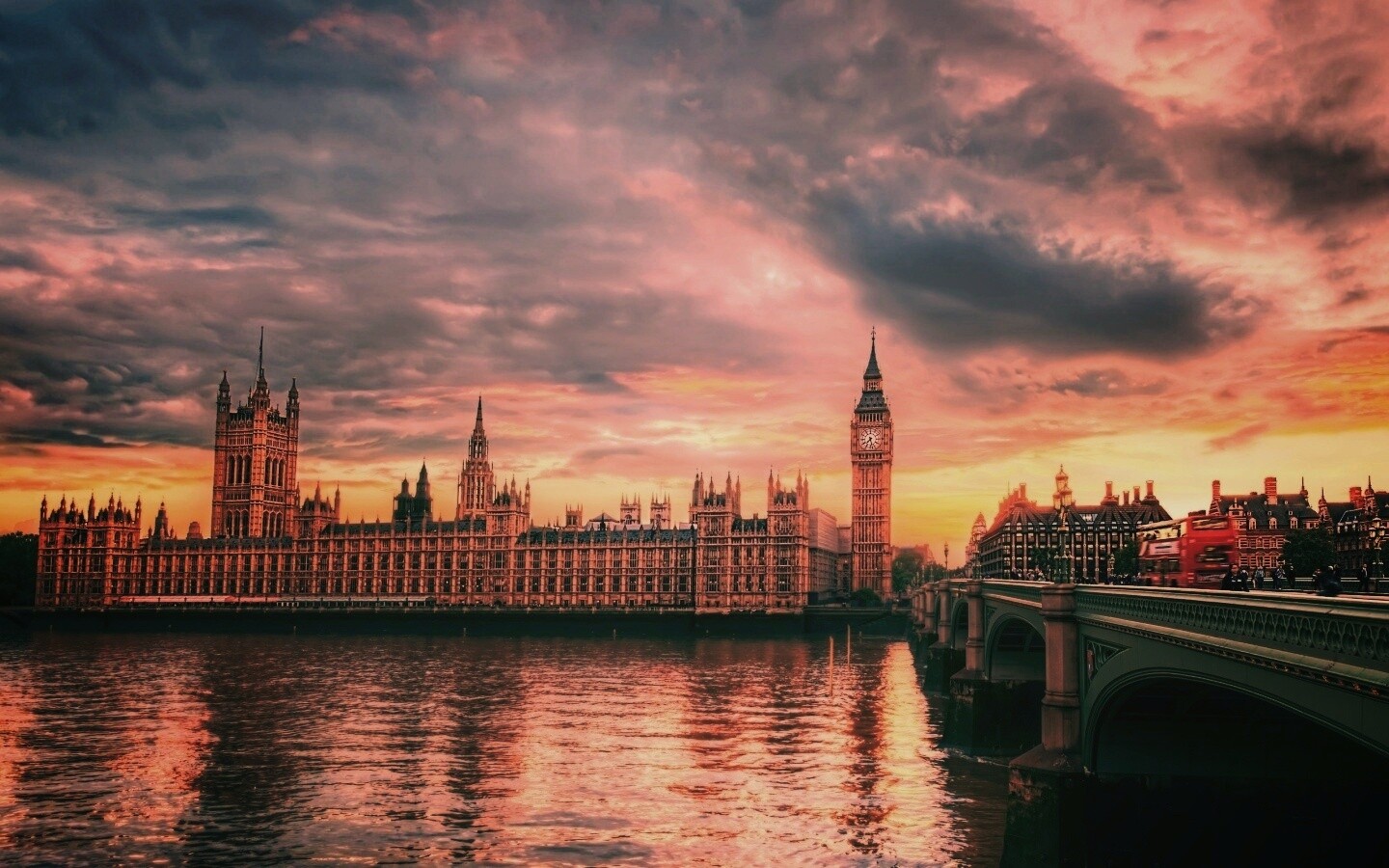 Здание Парламента в Лондоне обои