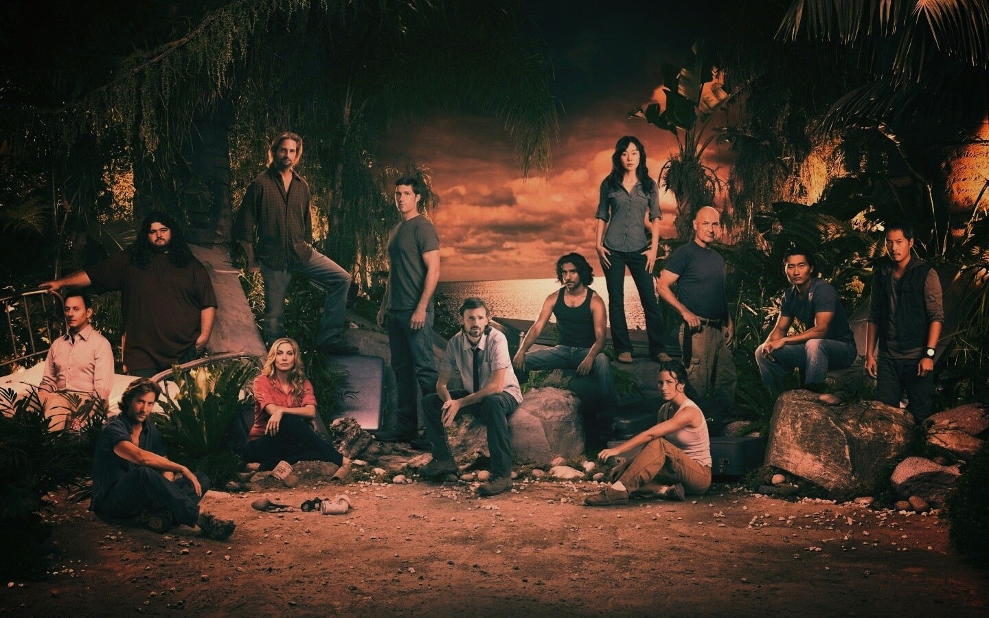 Герои сериала LOST обои
