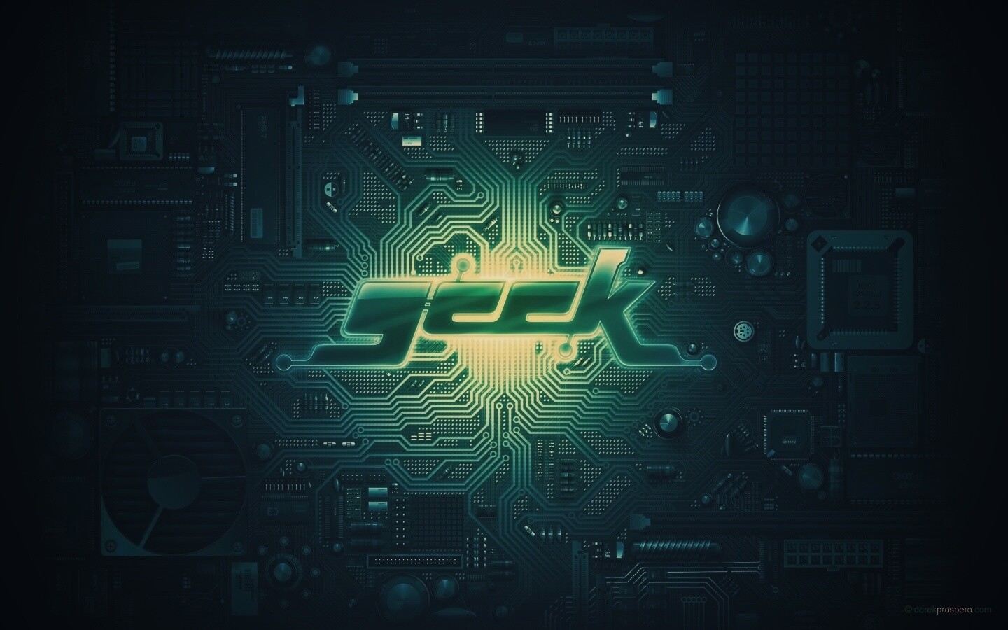 Печатная плата Geek обои