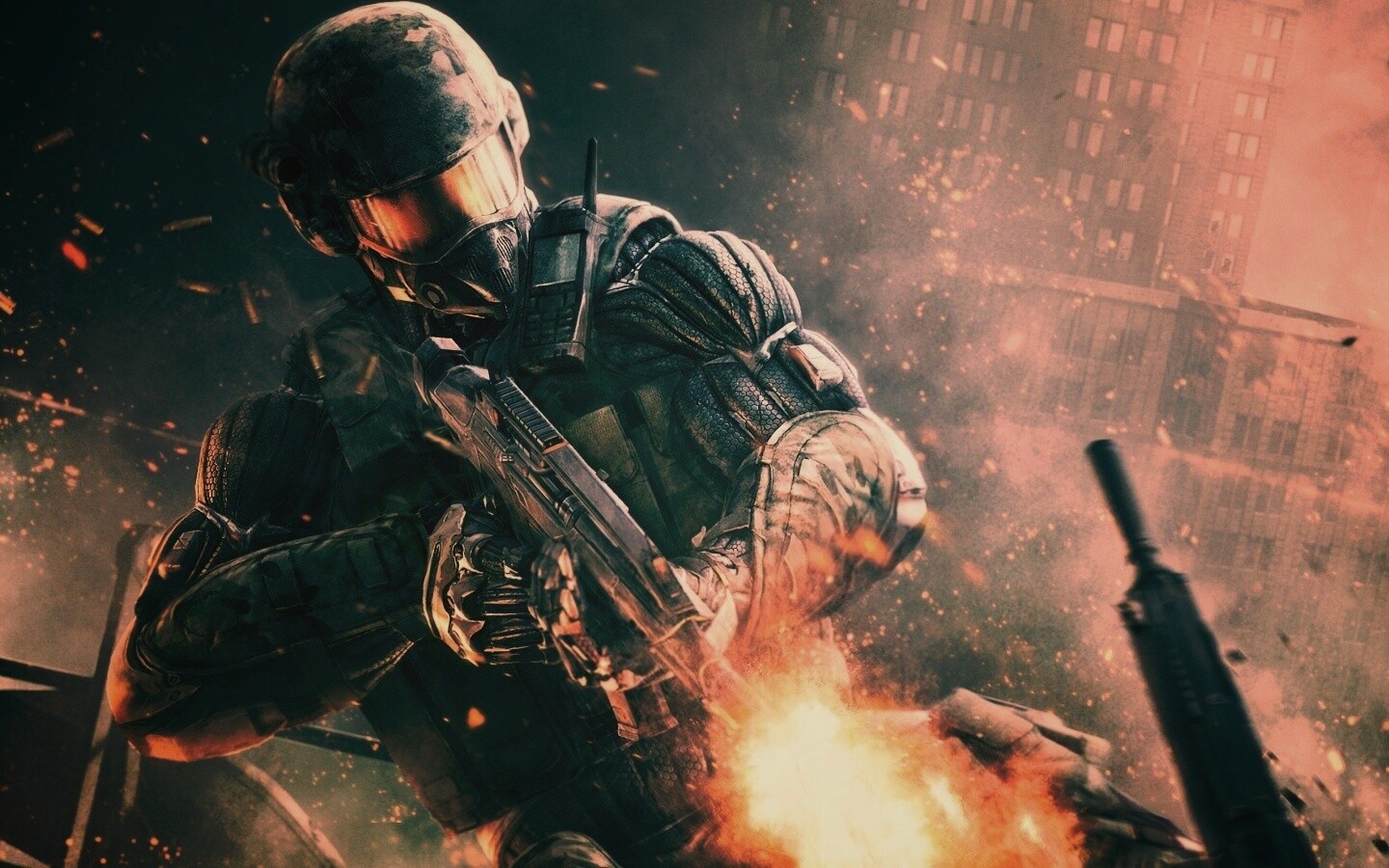 Костюм из Crysis 2 обои