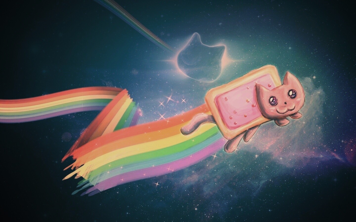 Nyan cat обои