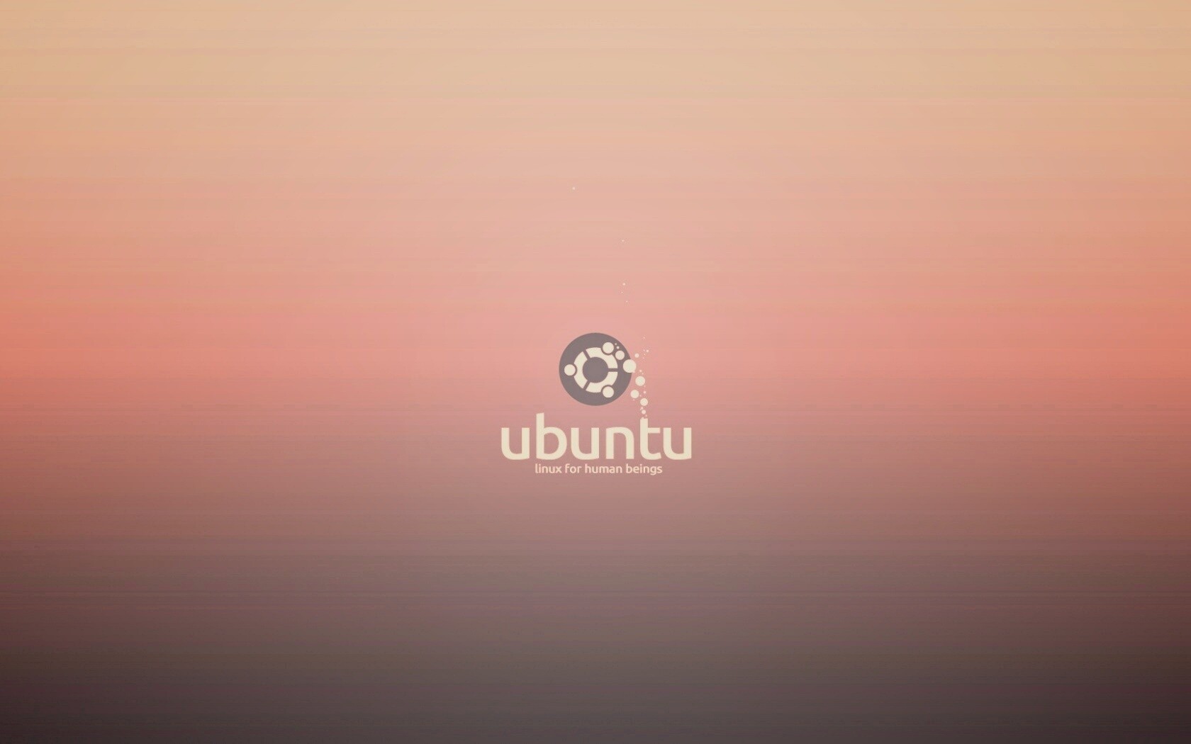 Логотип Ubuntu обои