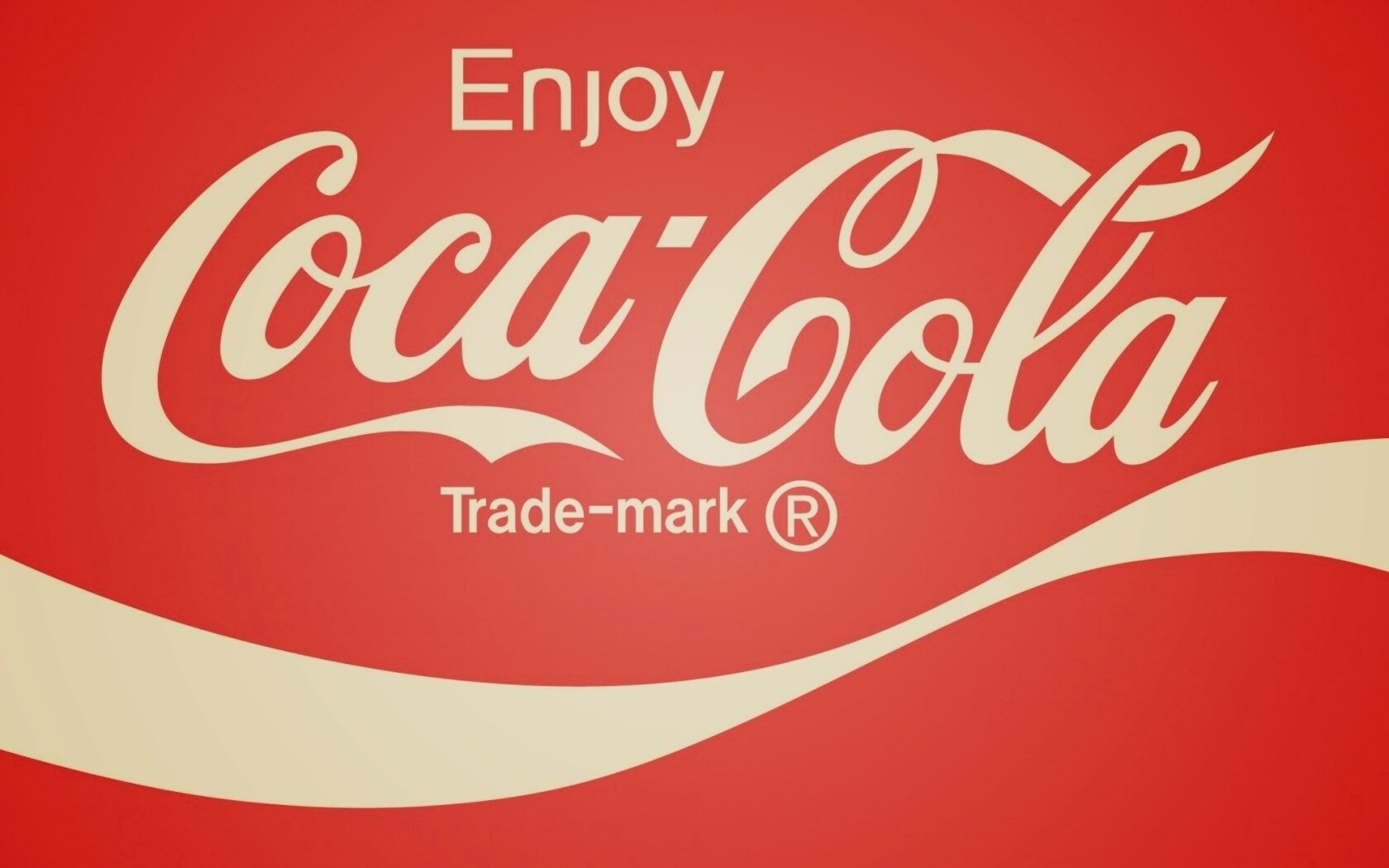 Оригинальный логотип Coca-Cola обои