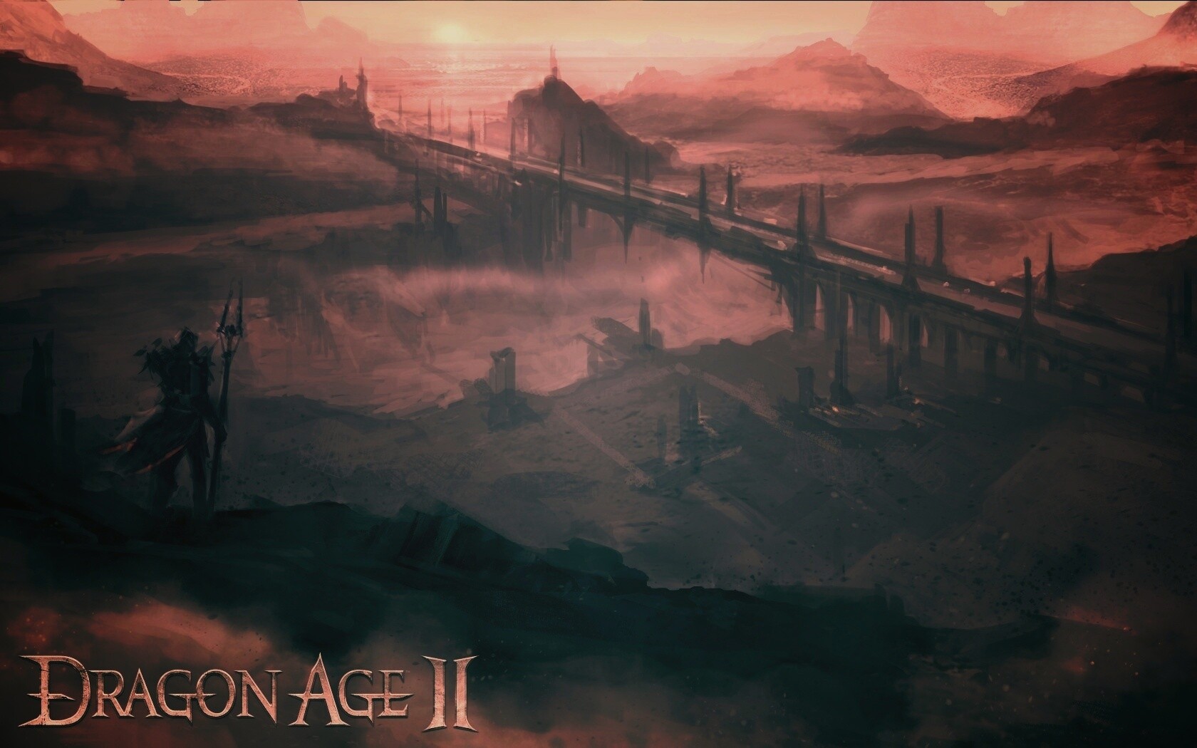 Пейзаж Dragon Age обои