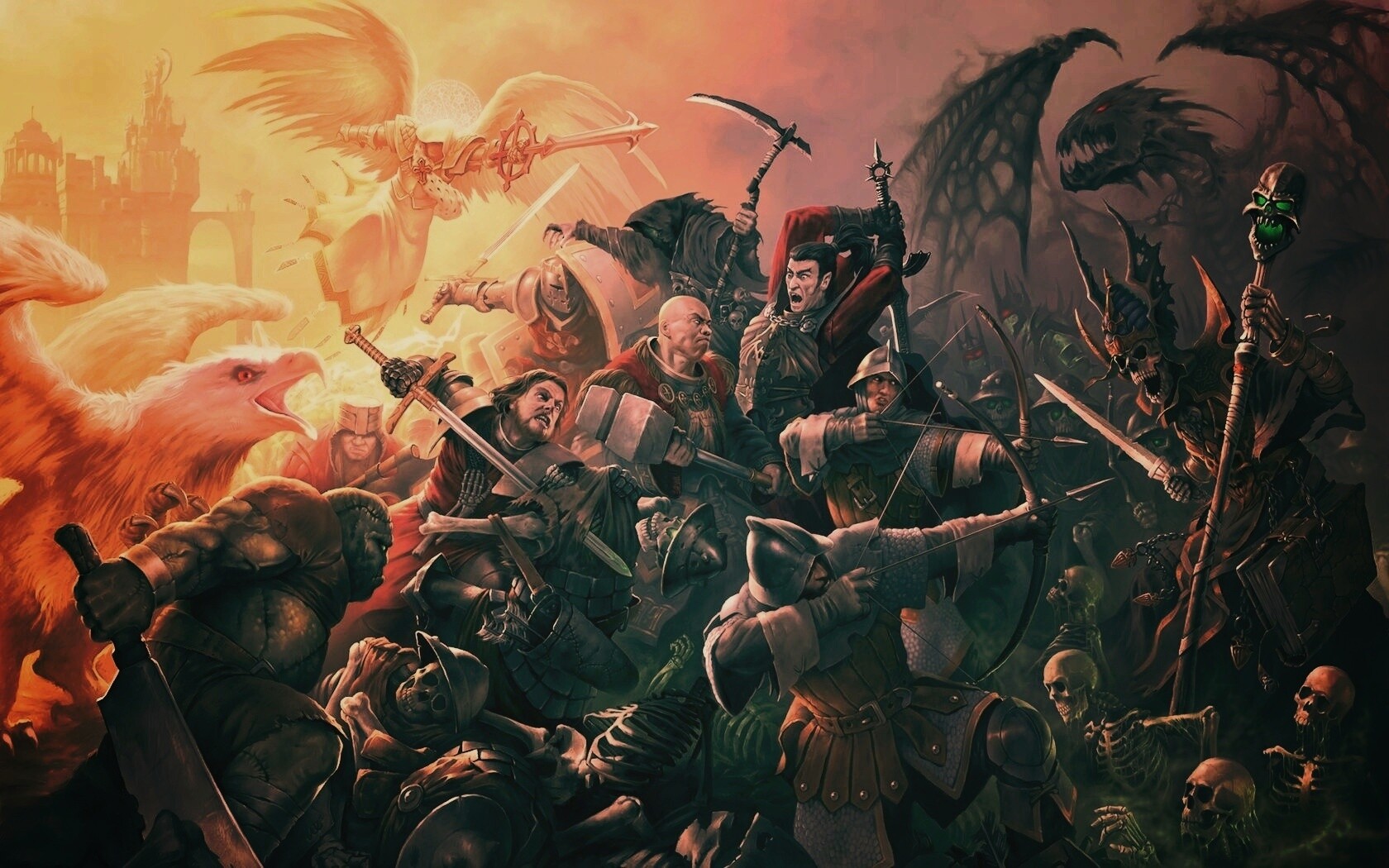 Бой обои