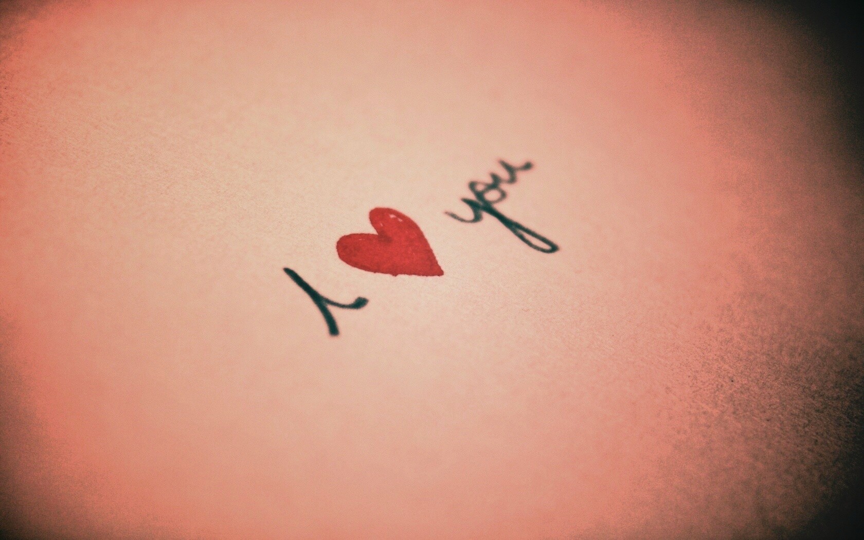 I love you обои