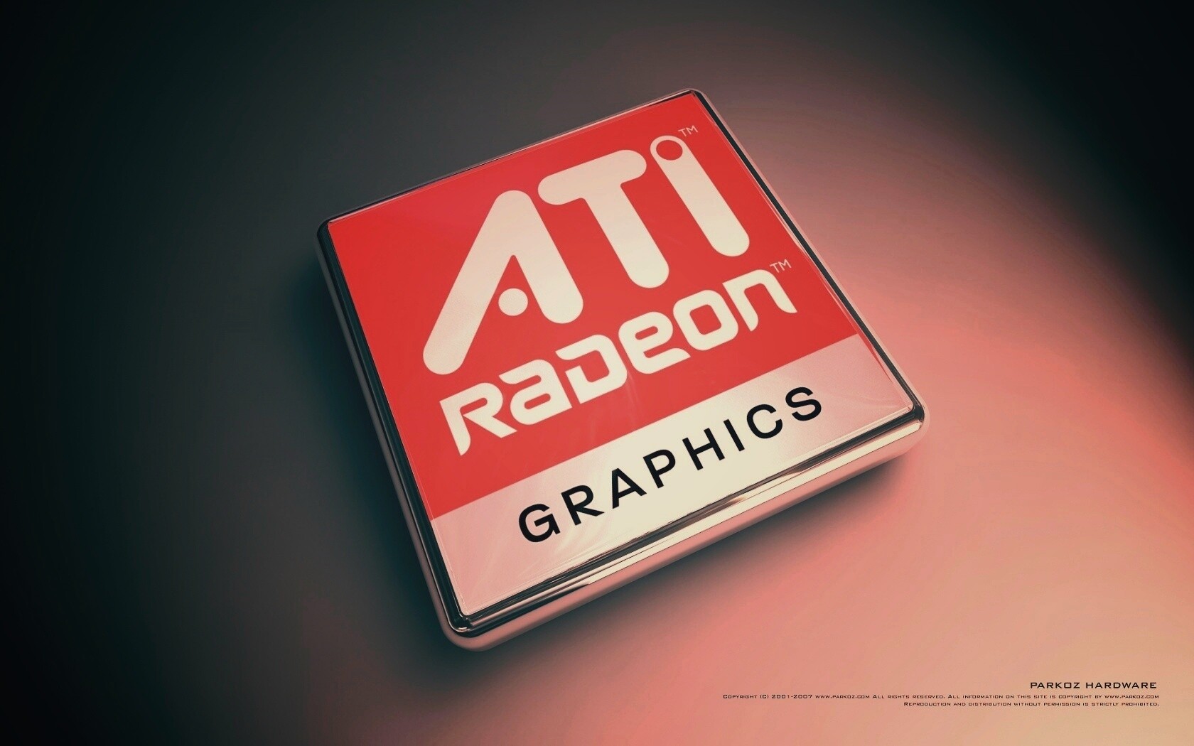 Логотип Ati Radeon Graphics обои