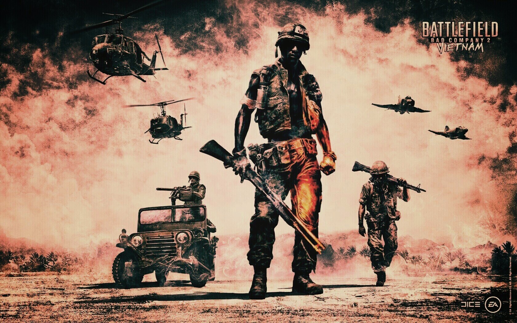 Battlefield Bad Company 2 Vietnam обои