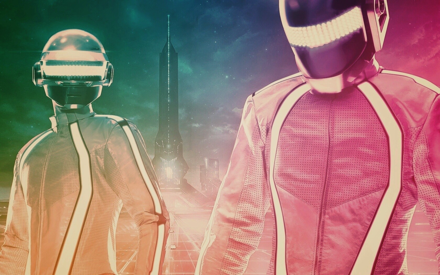 Daft Punk в фильме TRON обои