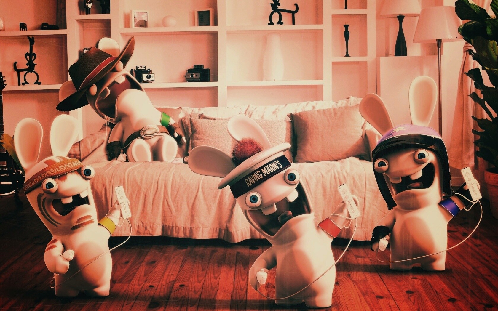 Raving Rabbids wii обои