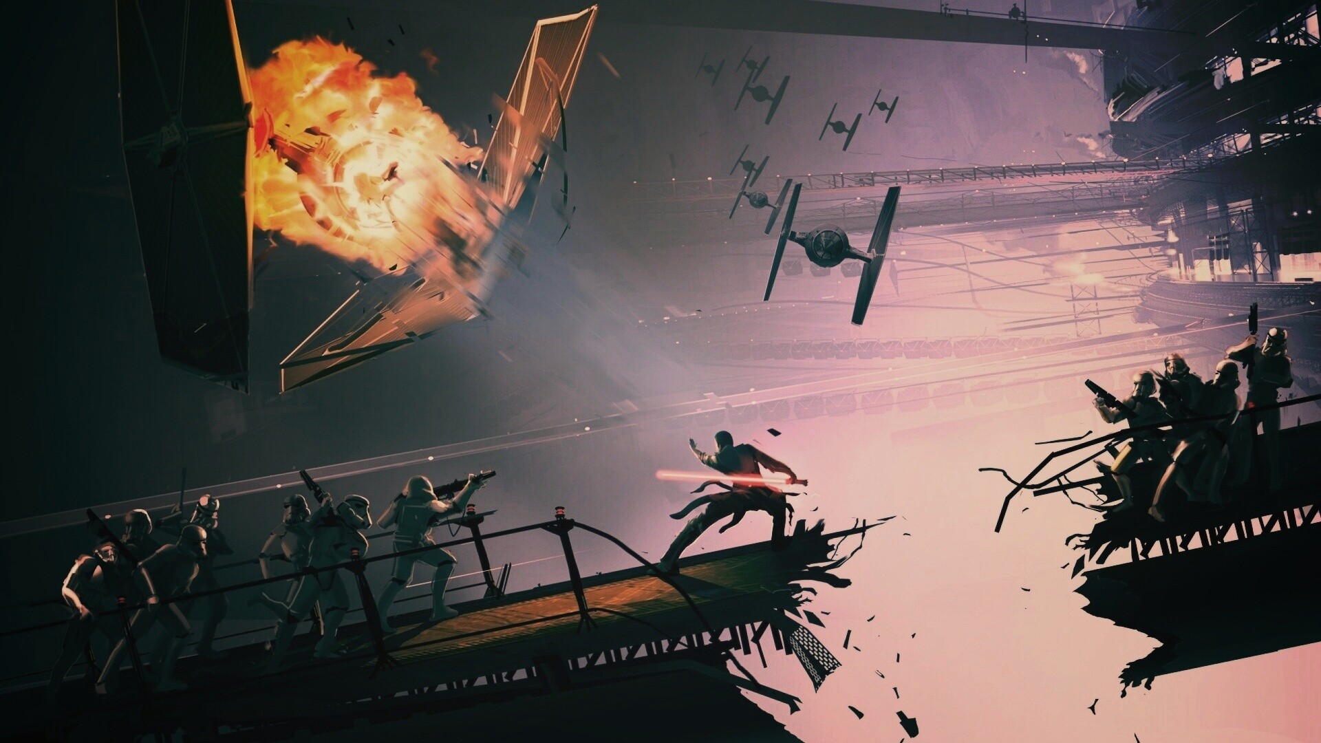 Из игры Star Wars Force Unleashed обои