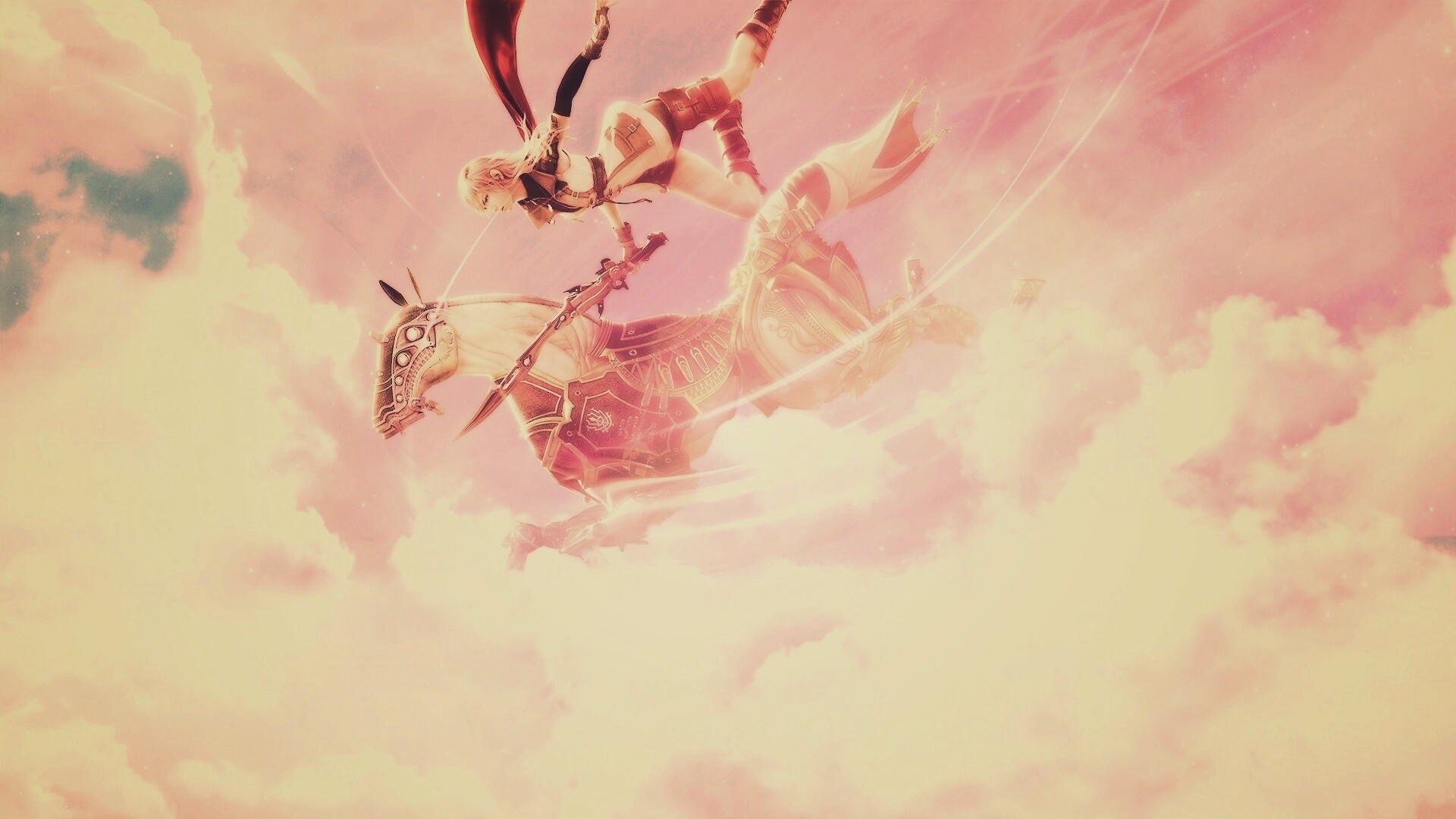 Девушка из Final Fantasy XIII обои