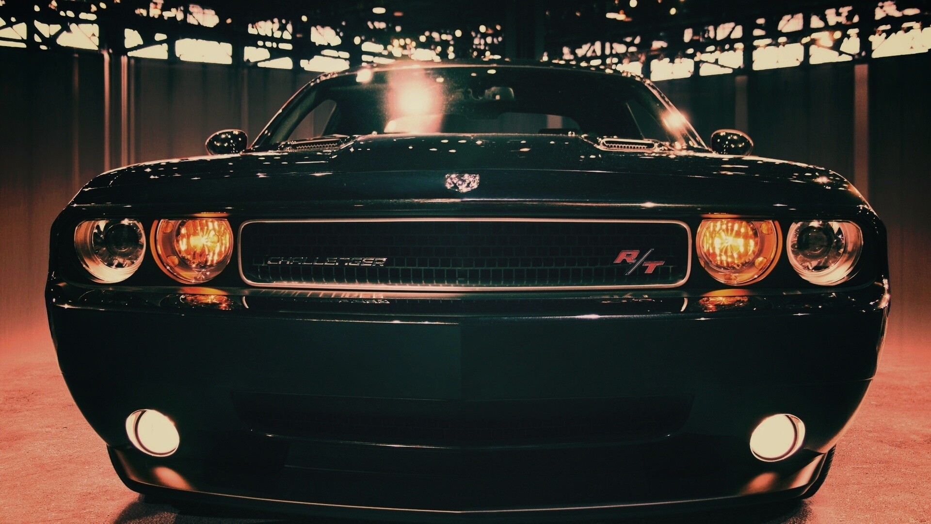 Фары Dodge Challender обои