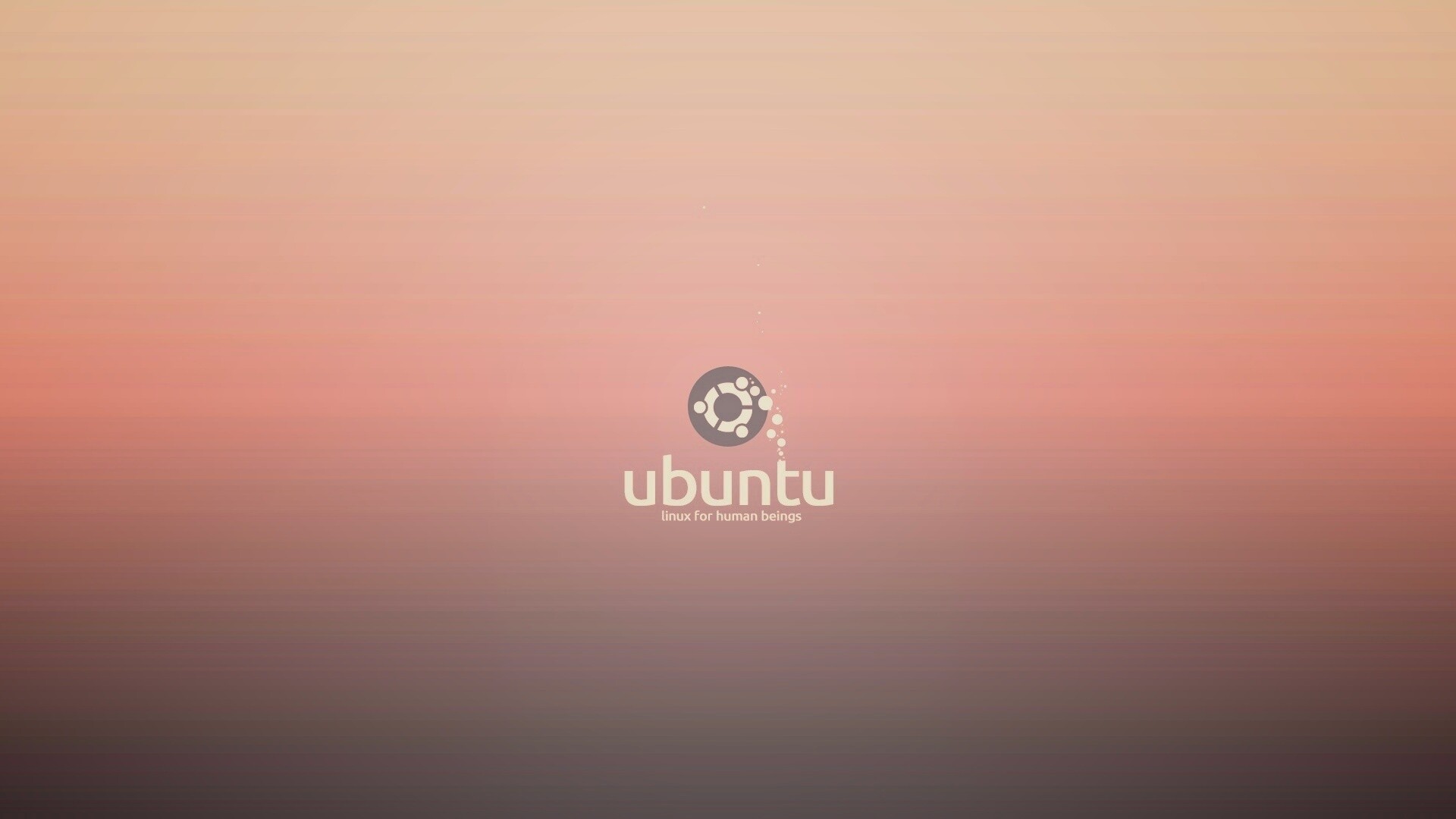 Логотип Ubuntu обои