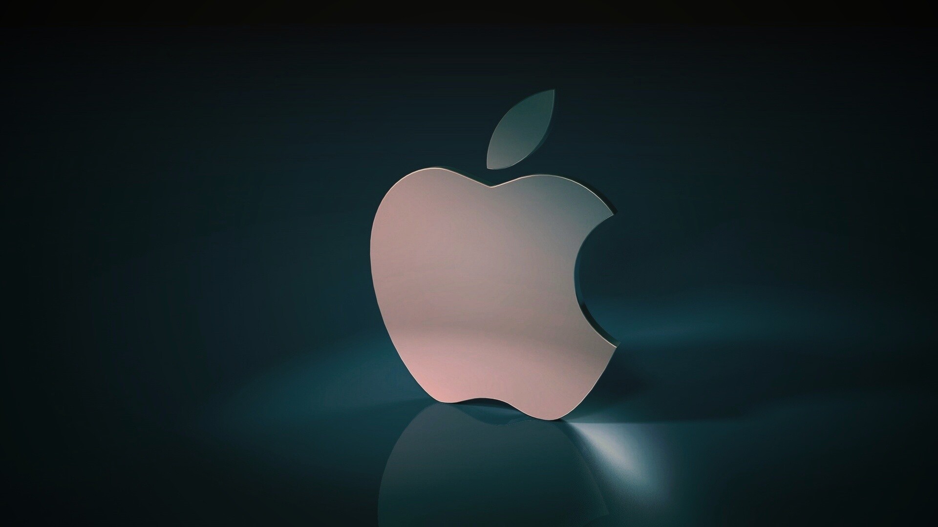 3D логотип Apple обои