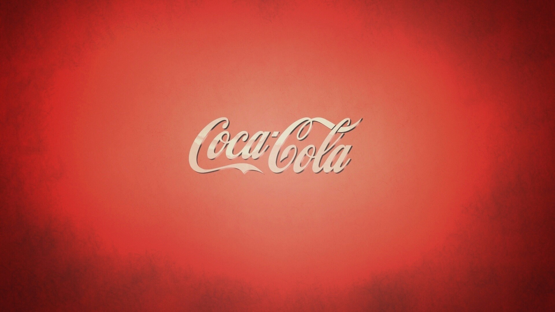 Красный логотип Coca-Cola обои