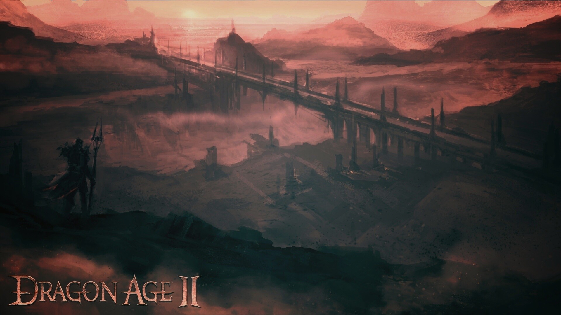 Пейзаж Dragon Age обои