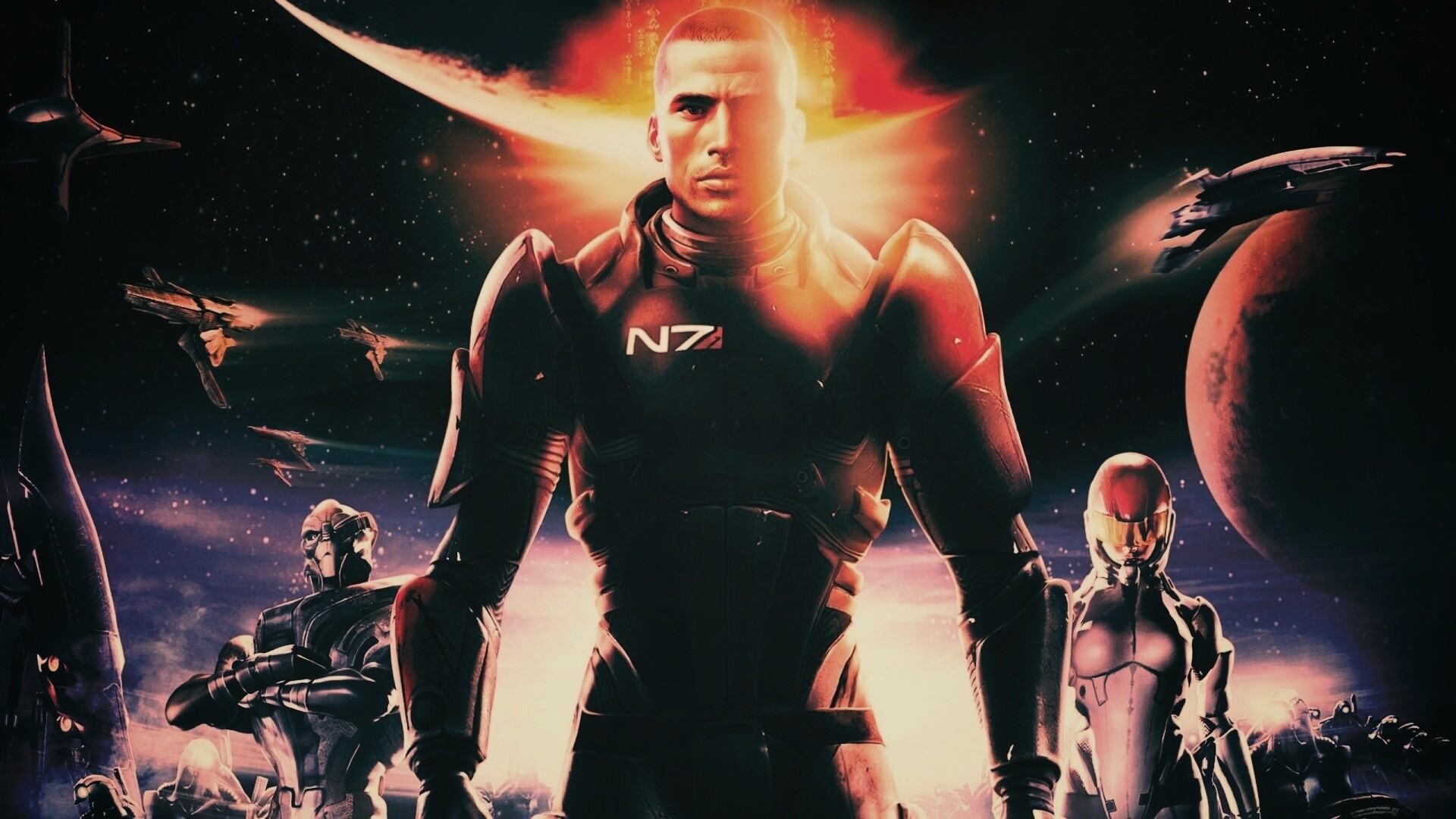 Mass Effect 1 обои