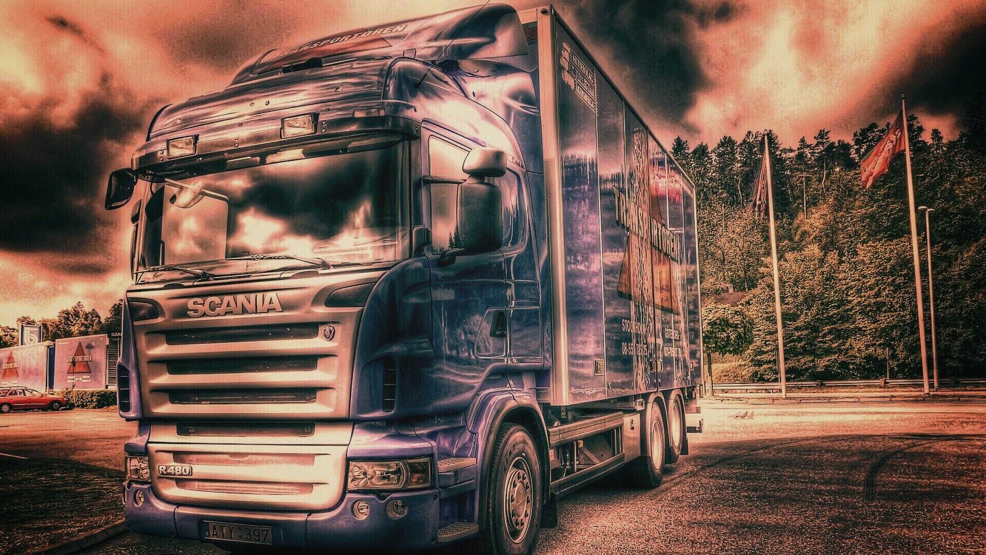 Scania обои