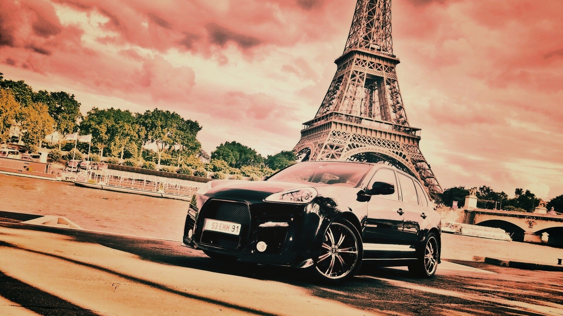 Кроссовер Porsche обои