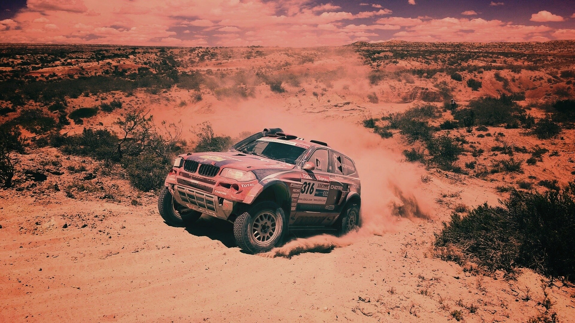 Раллийный BMW X3 обои