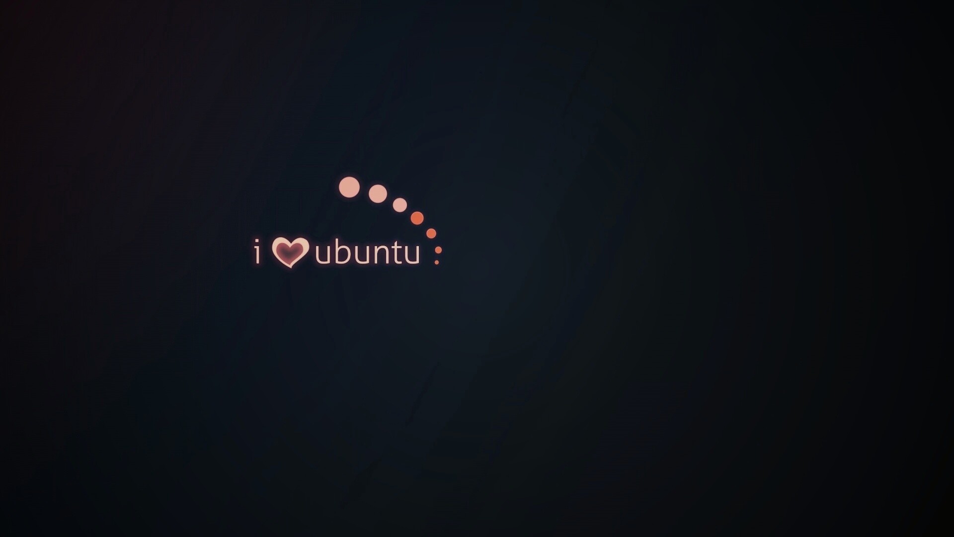 Я люблю убунту обои