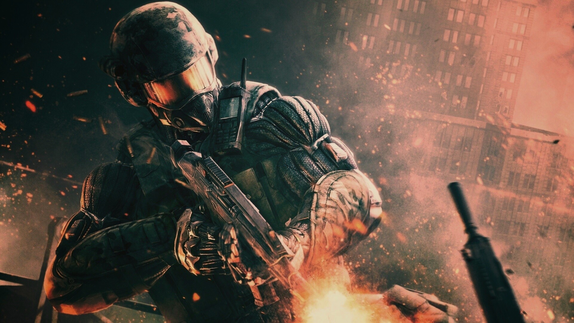Костюм из Crysis 2 обои