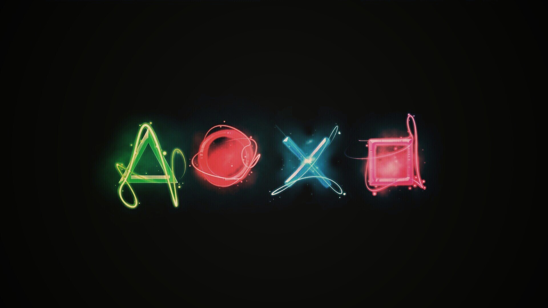 Кнопки контроллера Playstation обои