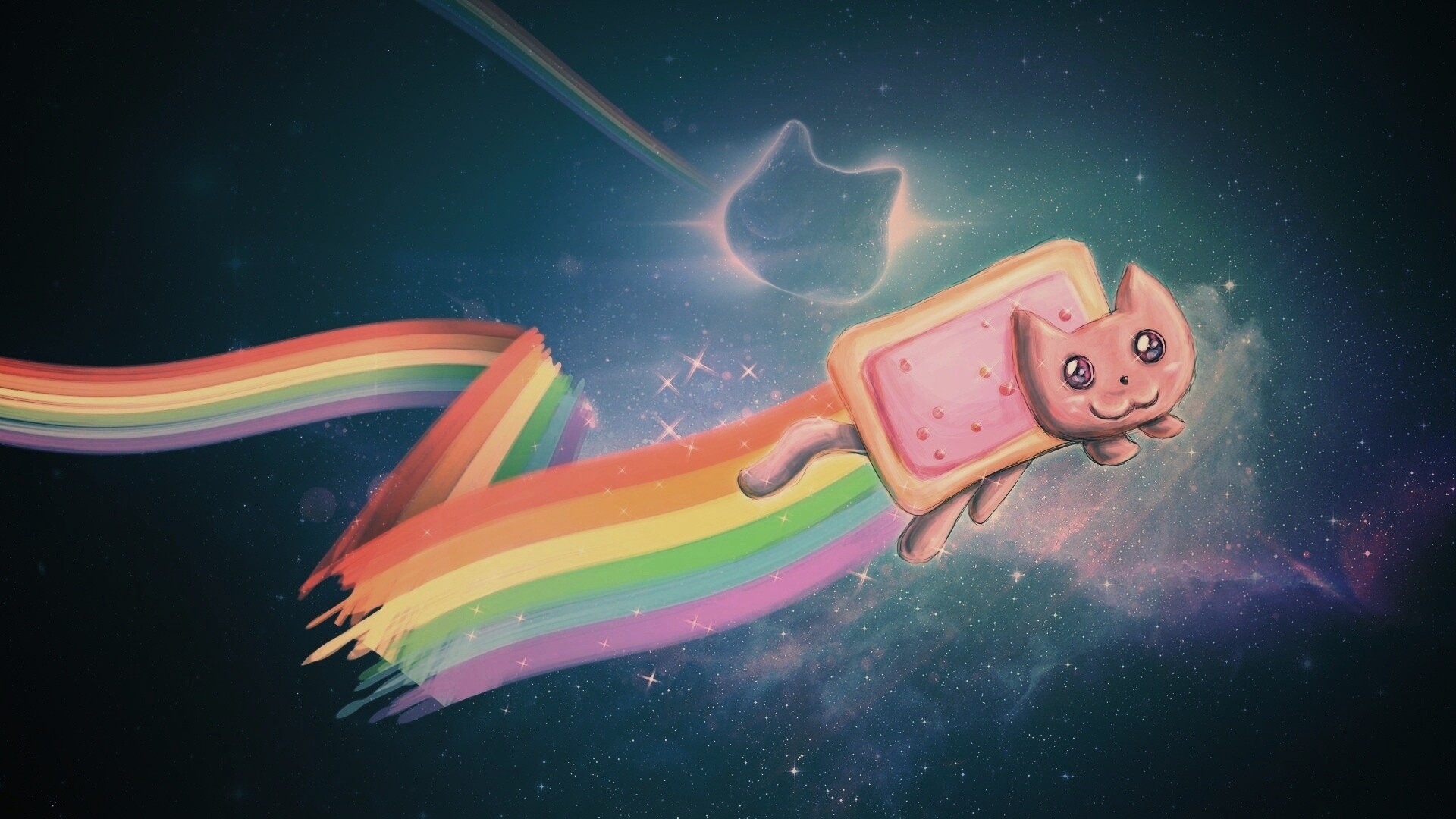 Nyan cat обои