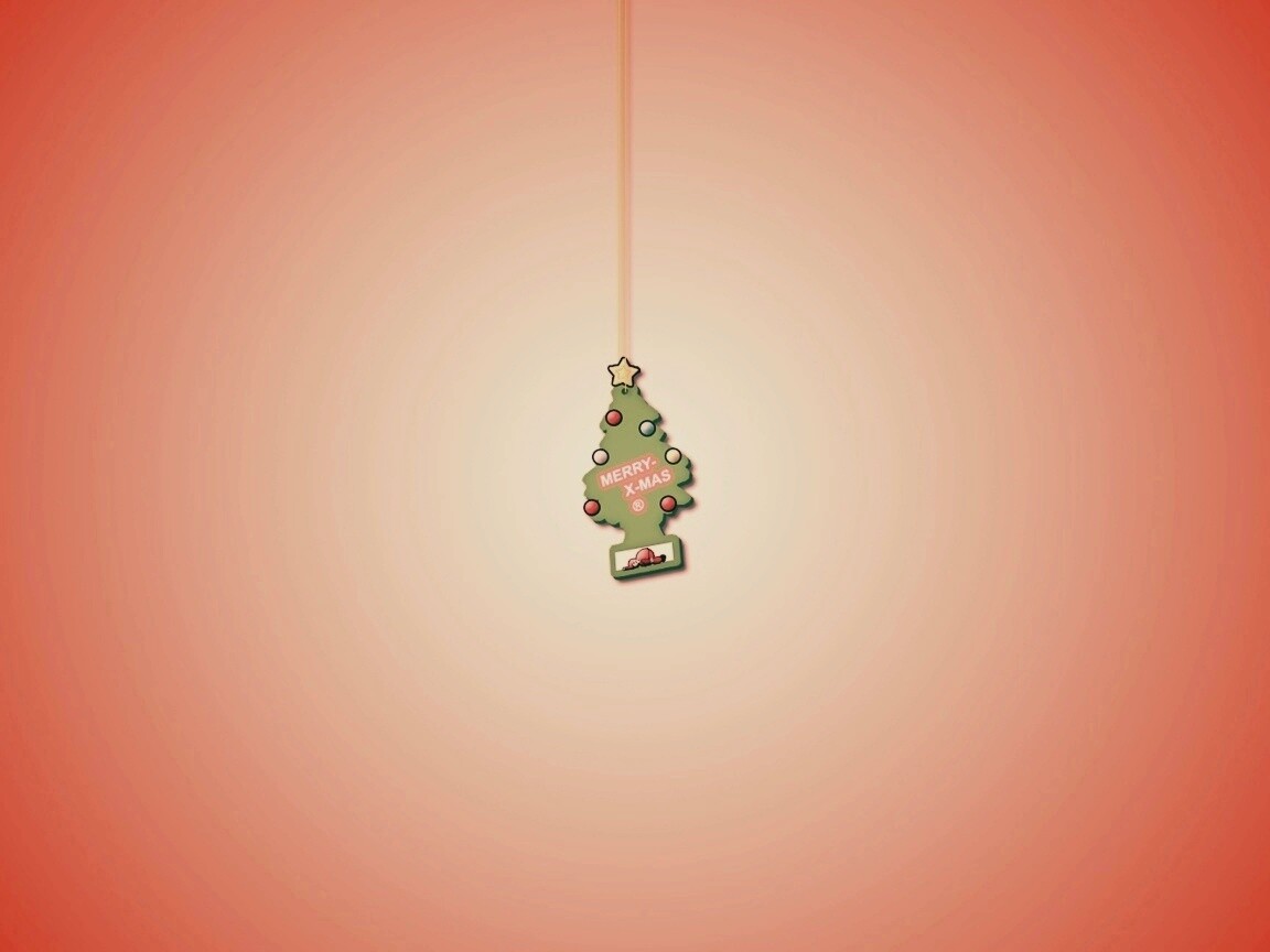 Автомобильны ароматизатор Merry x-mas обои