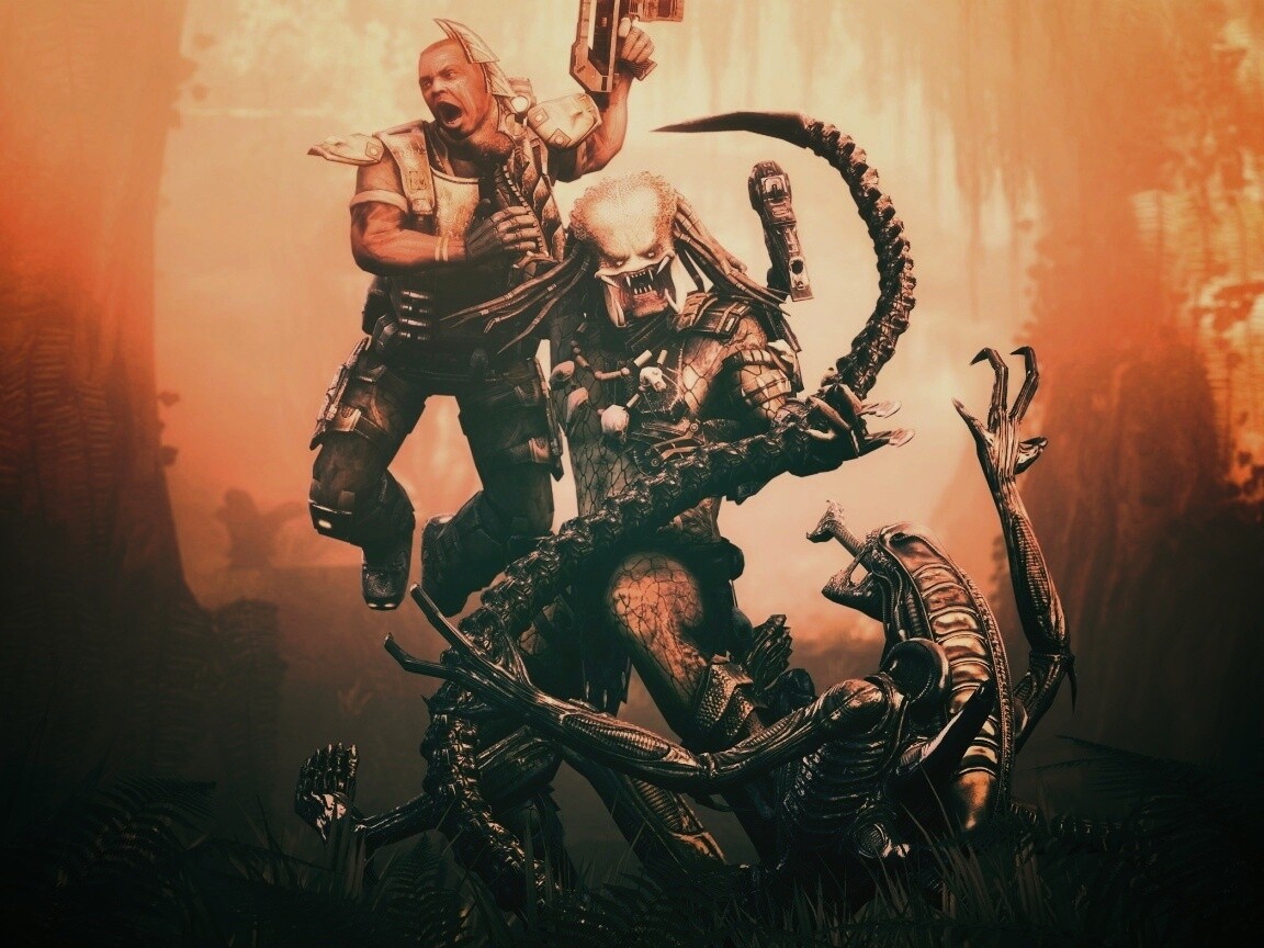 Alien vs Predator 2 обои