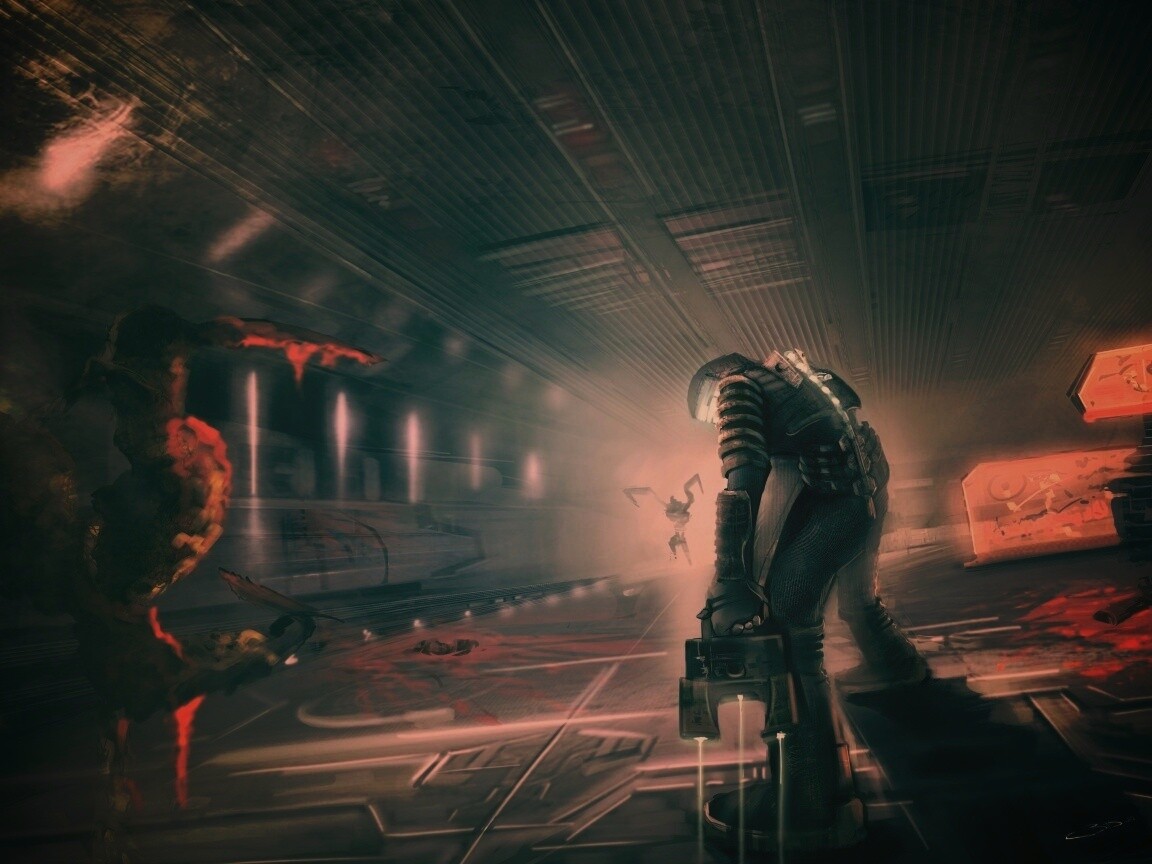 Фан арт Dead Space обои