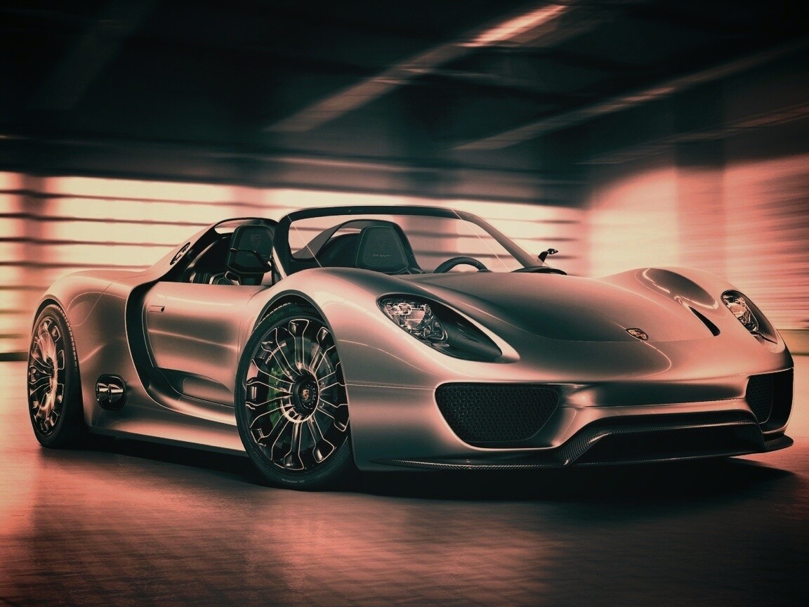 Porache 918 Spider обои