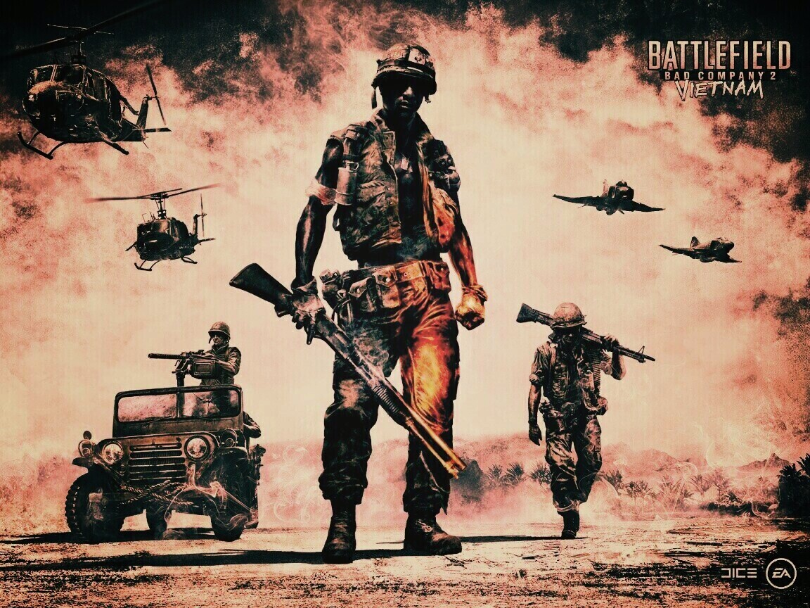 Battlefield Bad Company 2 Vietnam обои