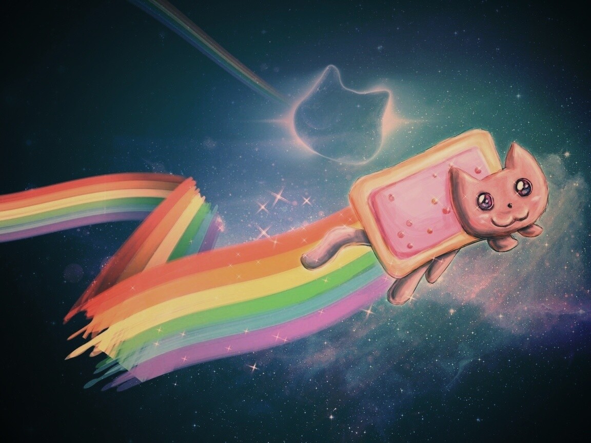 Nyan cat обои