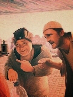 Арт пародия на Кин Дза Дзу обои