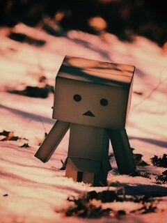 Данбо зиомой обои