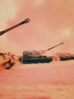 Британская самоходная артиллериская установка обои