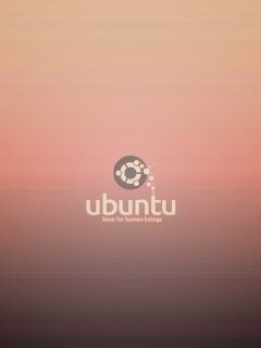 Логотип Ubuntu обои